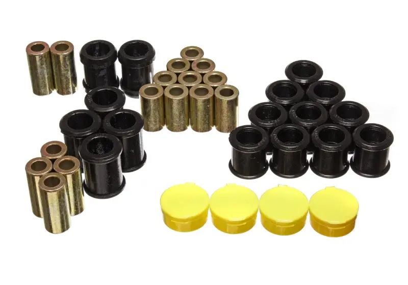 Energy Suspension 95-98 Nissan 240Sx (S14) Black Rear Control Arm Bushing Set (Must Reuse Existing O 1