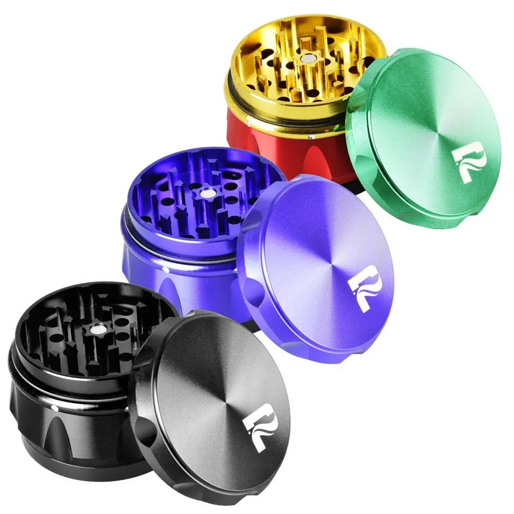 Pulsar 4Pc Carver Herb Grinder | 2 Inch 1