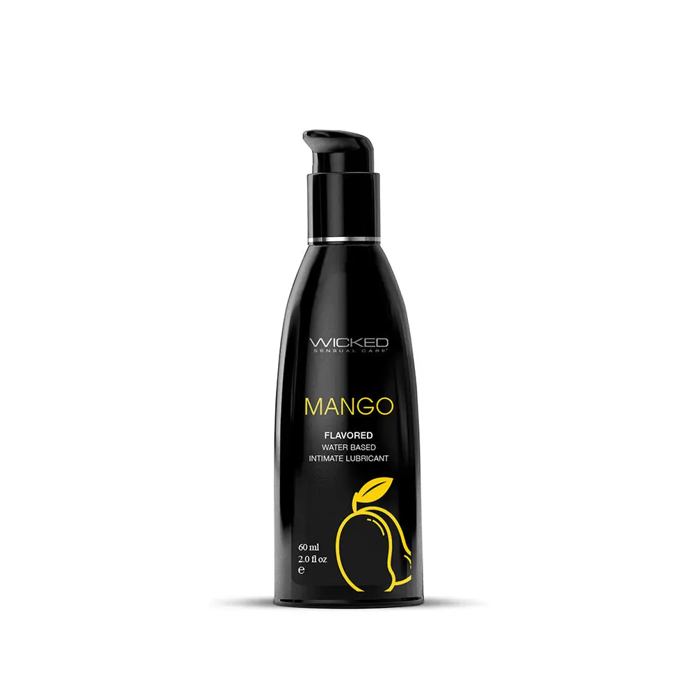 Wicked Aqua Mango Water-Based Lubricant 2 Oz. 1