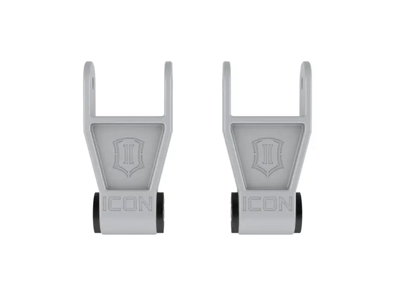 Icon 10-23 Ford F-Series Billet 1In Lowering Shackle Kit 1