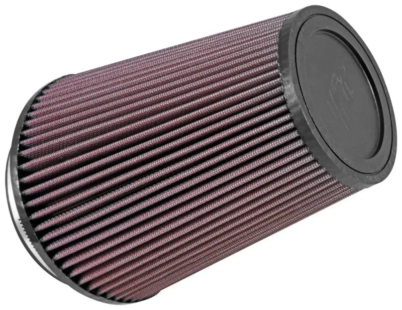 K&N Filter Universal Clamp-On Air Filter 5In Flange / 6-1/2In Base / 4-3/8In Top / 8In Height 1
