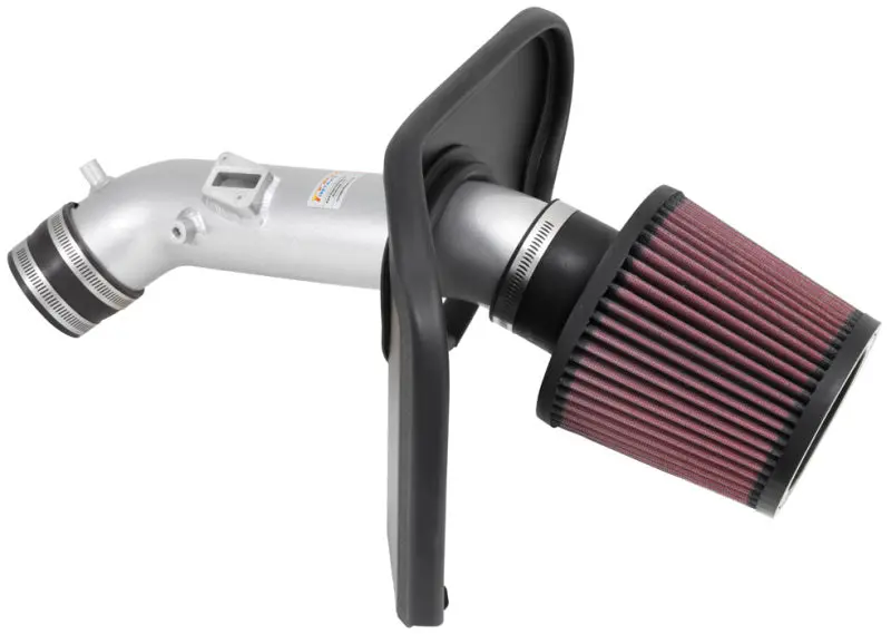 K&N 2013-14 Honda Accord 2.4L L4 69 Series Typhoon Air Intake System - Silver Cold Air Intake Kit 1