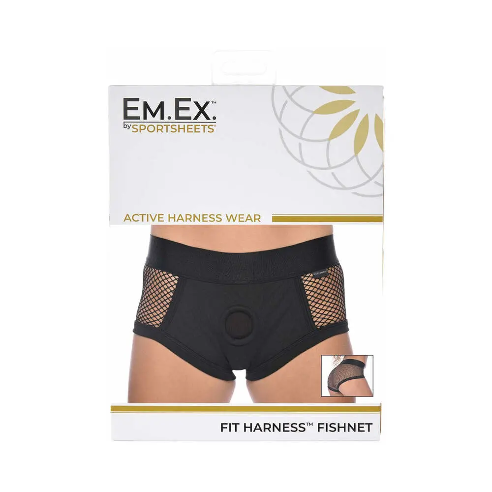 Sportsheets Em.Ex. Fit Harness Fishnet Xl 1