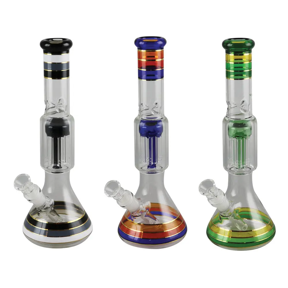 Back To Basics Beaker Water Pipe - 12" / 14Mm F / Colors Vary 1