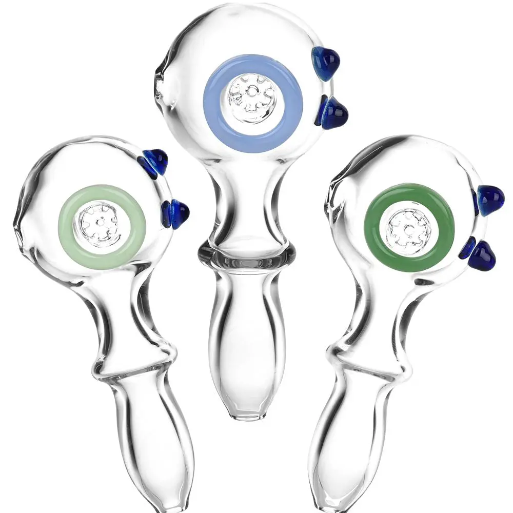 Achieving Clarity Glass Spoon Pipe - 4.25"/ 3Ct 1