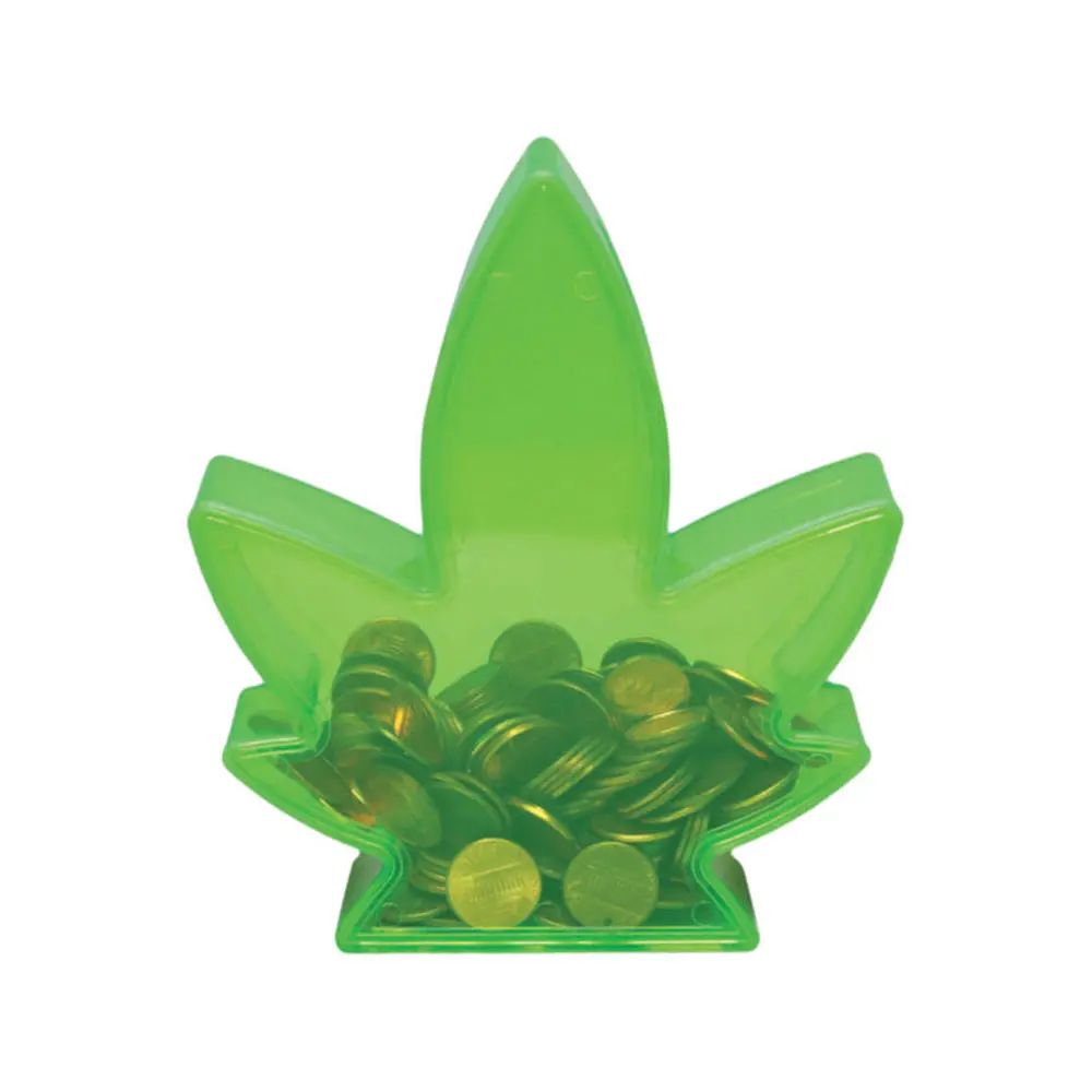 Potleaf Coin Bank Green 1