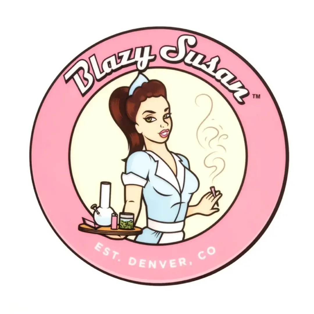 Blazy Susan 8"  Dab Pads 4