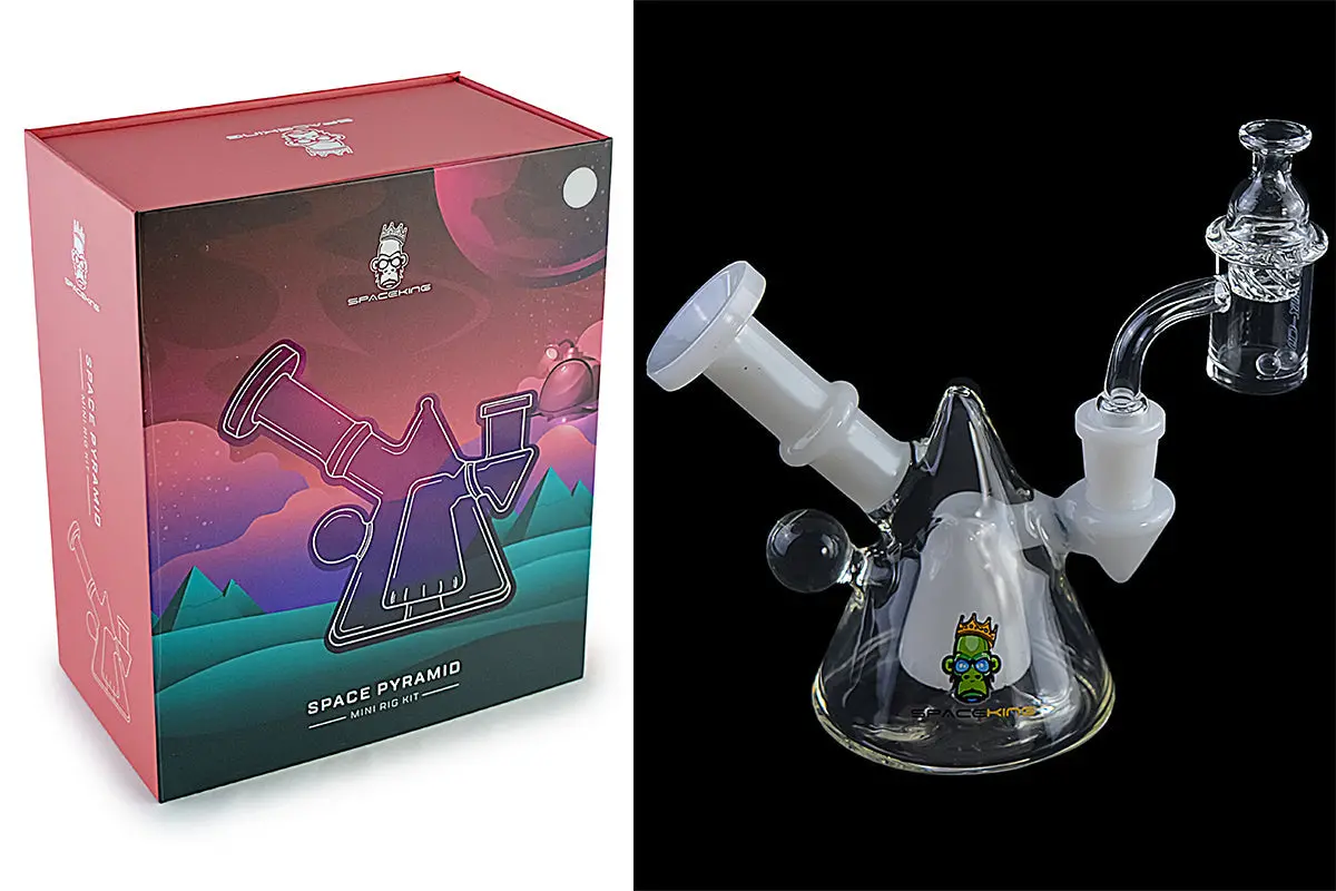 Space King Glass - 'Space Pyramid' Mini Rig 1