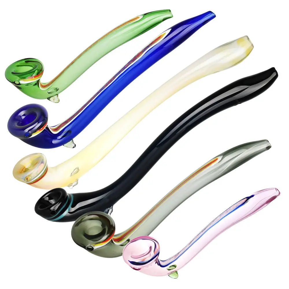 Smoking Sorcerer's Glass Hand Pipe | Colors Vary 1