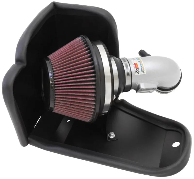 K&N 12-13 Honda Civic 1.8L L4 Silver Typhoon Intake 1