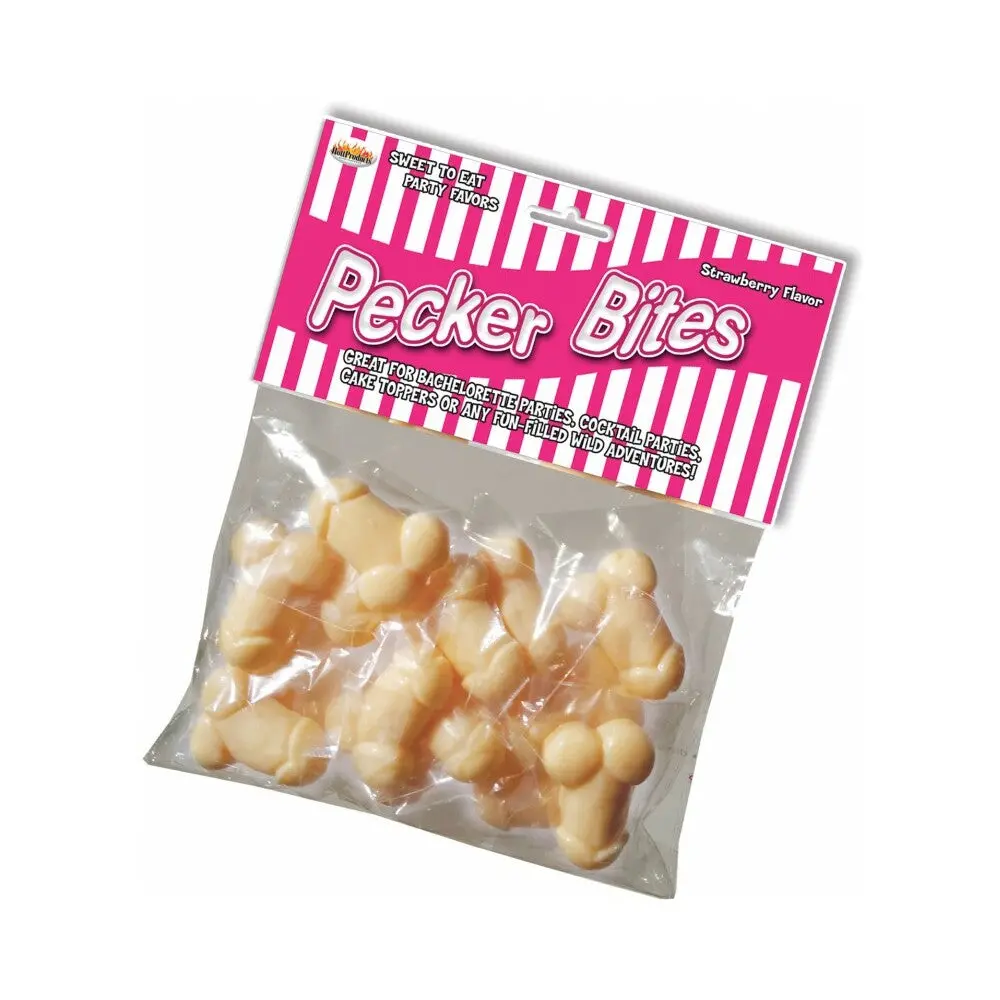 Pecker Bites Strawberry Candies 1