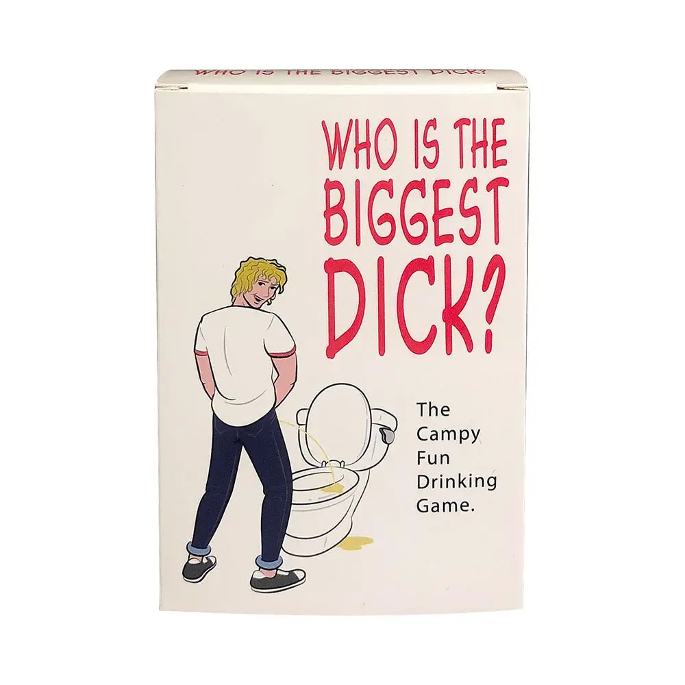 Who's The Biggest Dick? Drinking Card Game 2