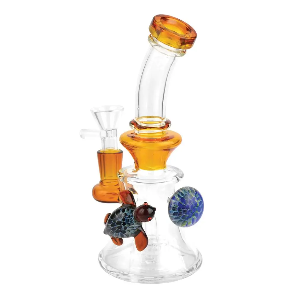 Worked Turtle Glass Bong 1
