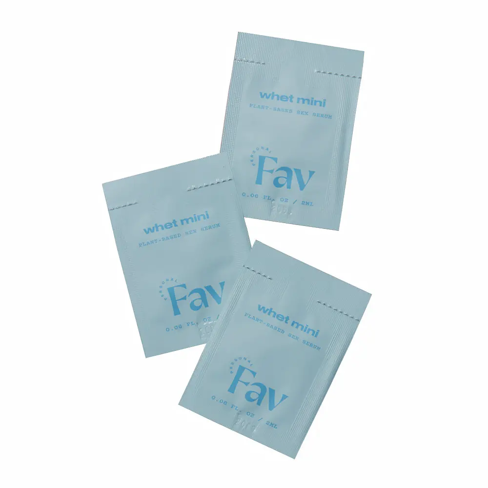 Personal Fav Whet Plant-Based Sex Serum Pillows 50Ct 2Ml 1