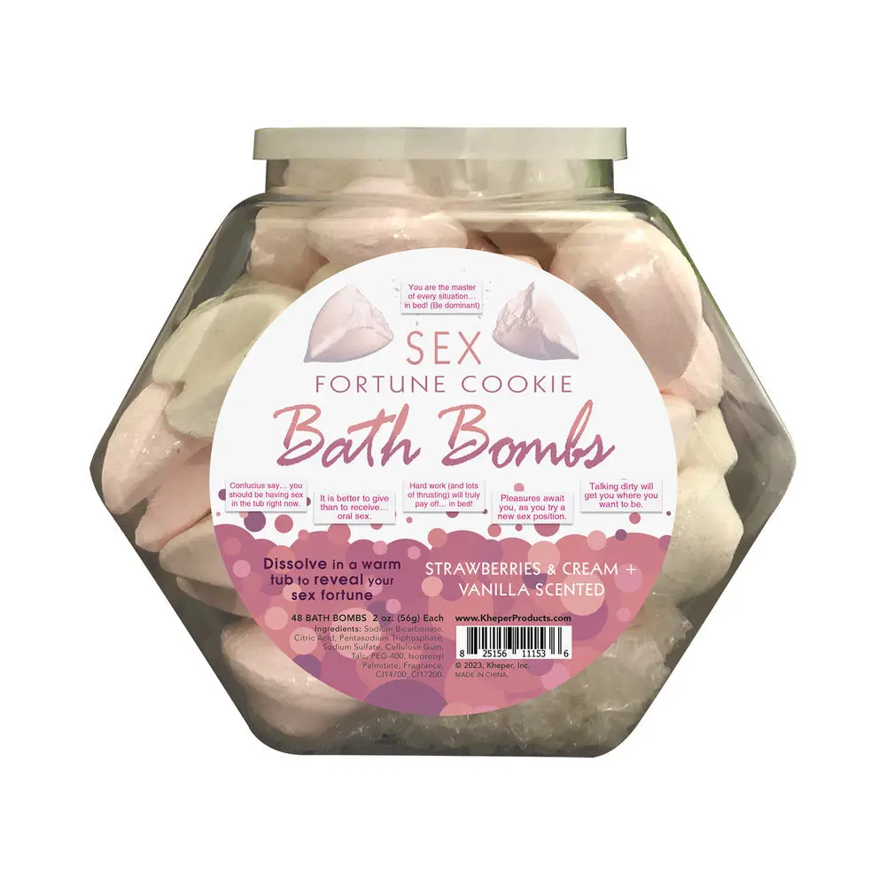 Sex Fortune Cookie Bath Bomb 48-Piece Fishbowl 1