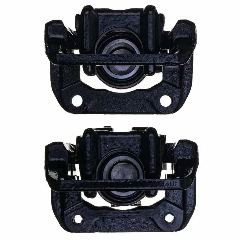 Power Stop 01-03 Acura Cl Rear Black Caliper - Pair W/Bracket 1