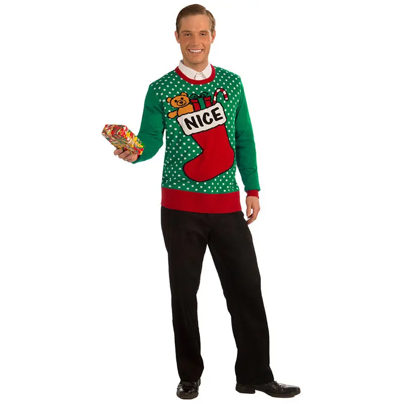 Xmas Sweater Nice Stocking Xl 1