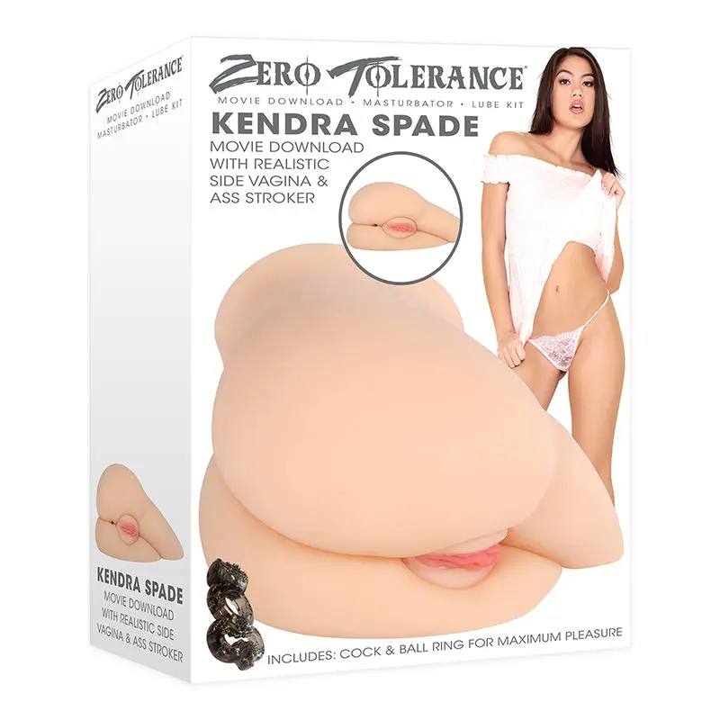 Zero Tolerance Kendra Spade Realistic Sideways Dual Entry Stroker With Movie Download 1
