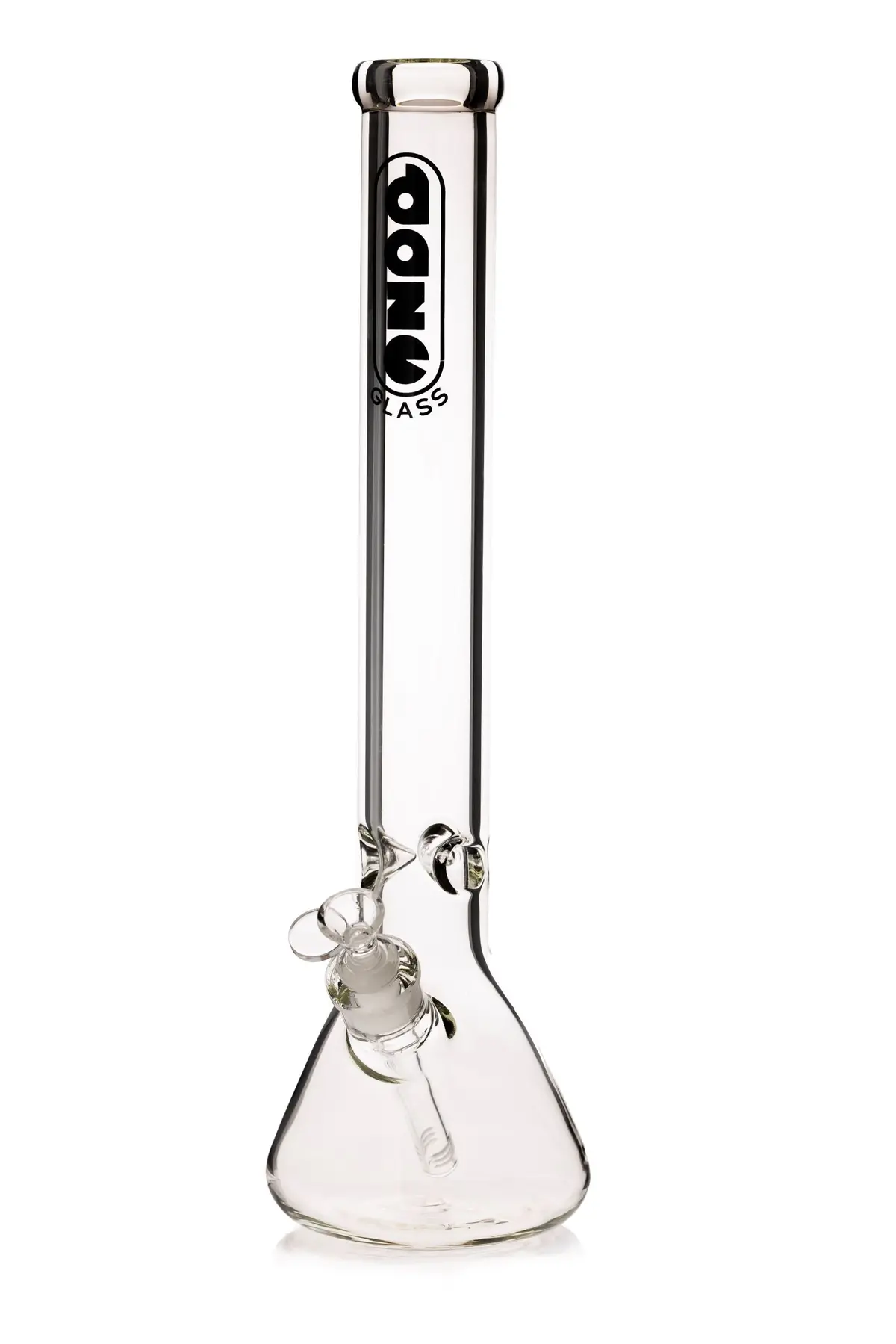 Daze Glass - 18 Inch Massive Clear Glass Water Pipe 1