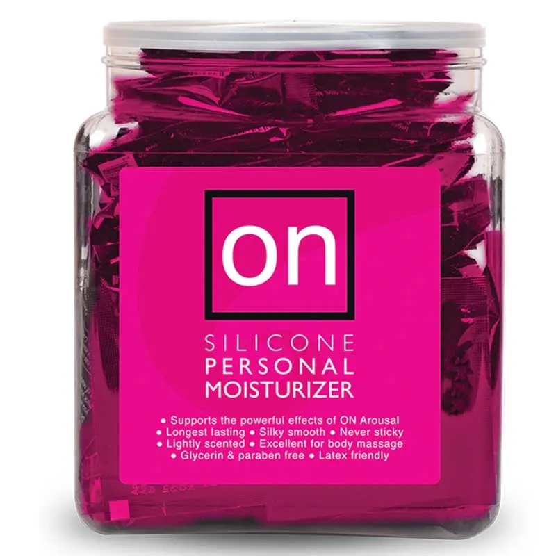 On Silicone Personal Moisturizer Samples (Bowl Of 100) 1