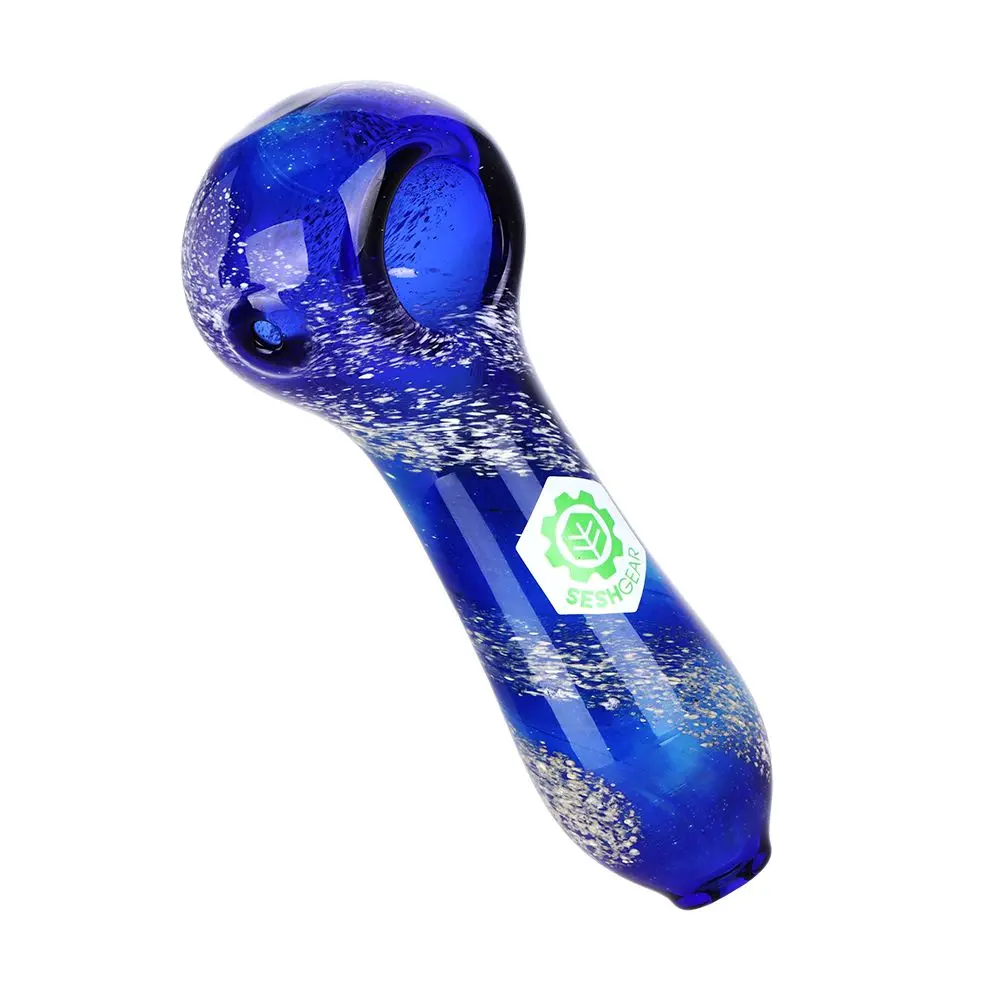Seshgear Galactic Stew Glass Spoon Pipe - 4" 1