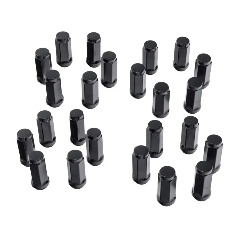 Rugged Ridge Wheel Lock Nut Set 24 Black M14-1.5 1