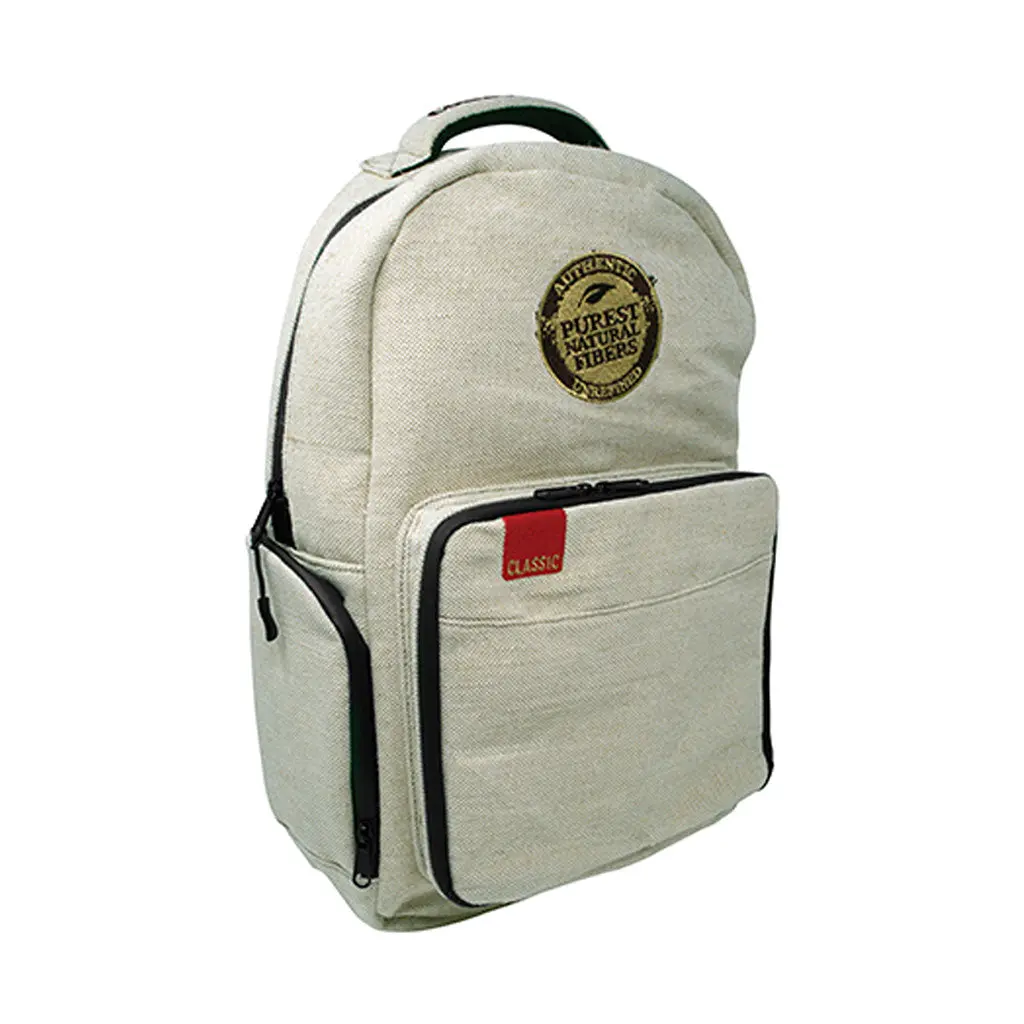 Raw X Rolling Papers Burlap Backpack 1