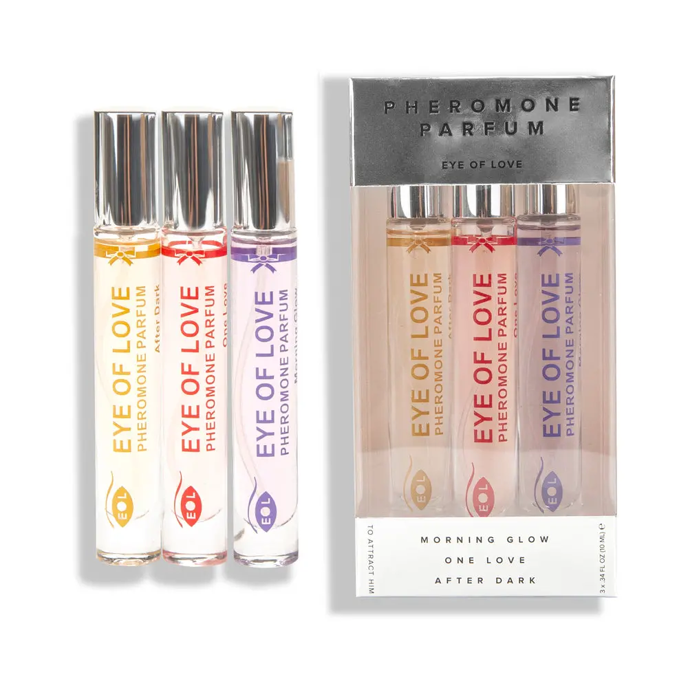 Eye Of Love Attract Him Pheromone Parfum 3-Piece Set 10 Ml 1