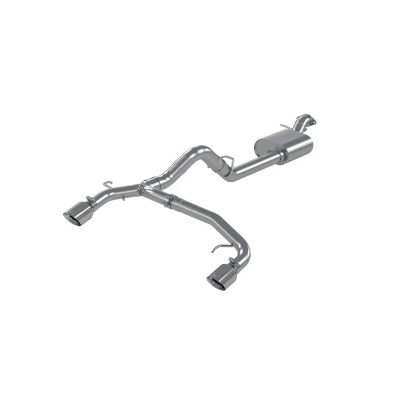 Mbrp 21-22 Ford Bronco 2.3/2.7L Ecoboost 2/4-Dr 3In Catback Dual Split Rear Exit Aluminized Steel 1
