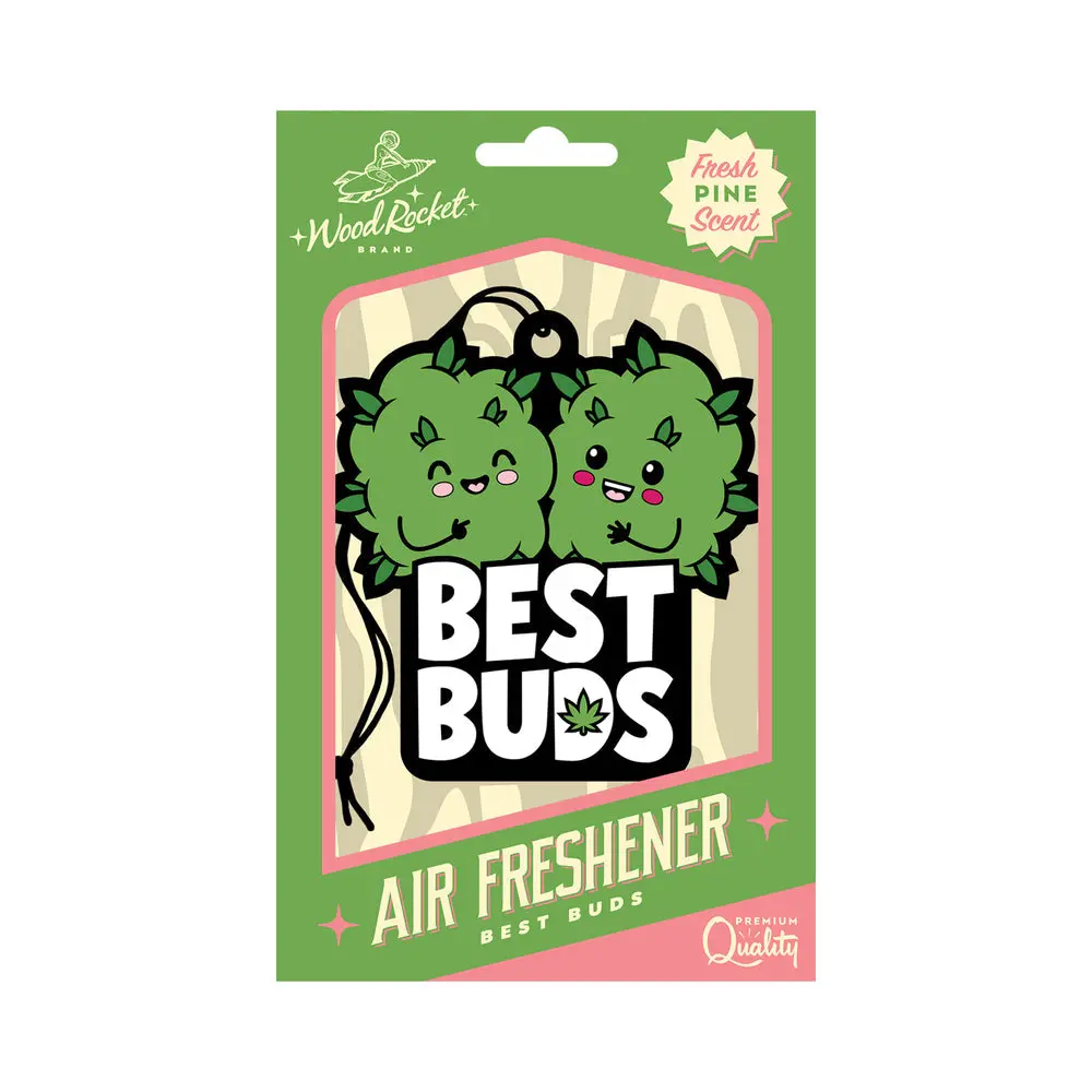 Wood Rocket Air Freshener Best Buds 1