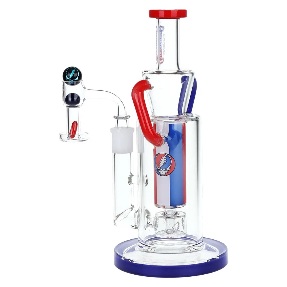Grateful Dead X Pulsar Cascade Waterfall Recycler Rig Set - 9" / 14Mm F 1