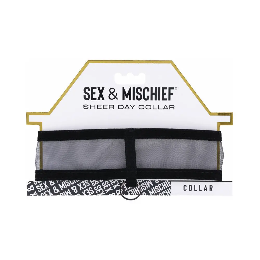 Sportsheets Sex & Mischief Sheer Day Collar 1