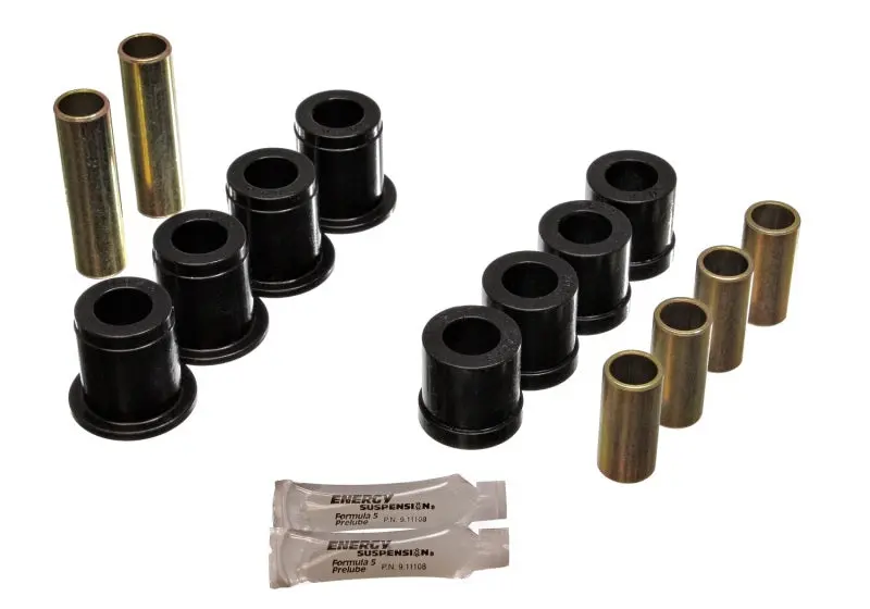 Energy Suspension 87-95 Nissan Pathfinder 2Wd/4Wd Black Front Control Arm Bushing Set 1