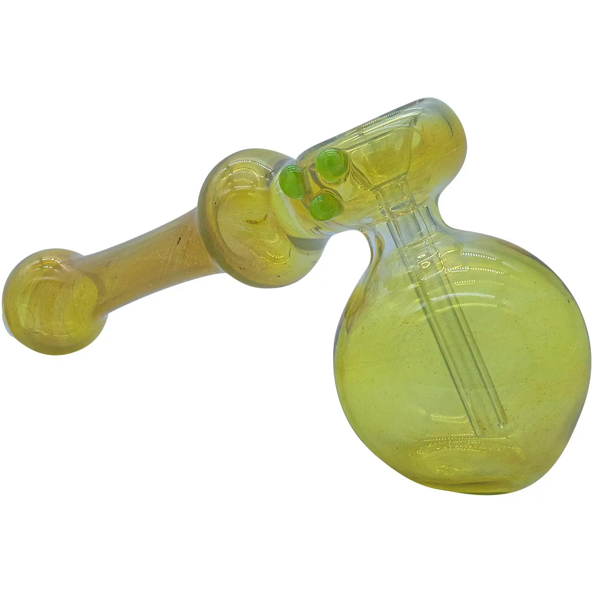 La Pipes "Silver Hammer" Fumed Hammer Bubbler Pipe (Various Colors) 3