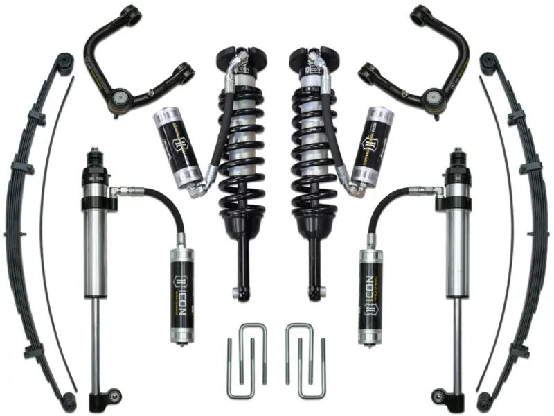 Icon 05-15 Toyota Tacoma 0-3.5In/16-17 Toyota Tacoma 0-2.75In Stg 8 Suspension System W/Tubular Uca 1