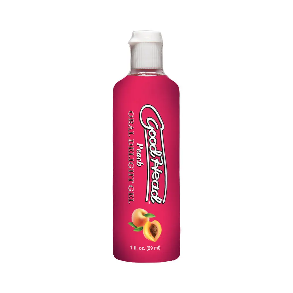 Goodhead Oral Delight Gel Peach 1 Oz. 1