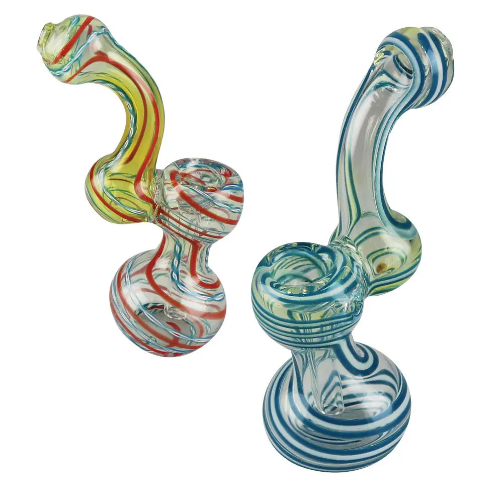 Mini Bubbler Glass Pipe - 5.5" 1