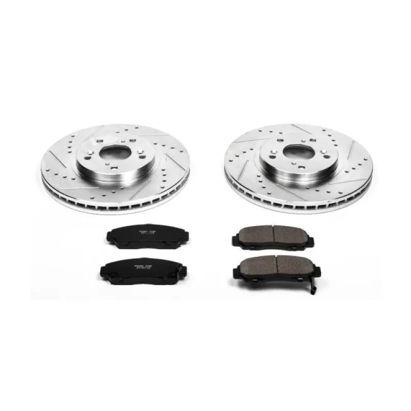 Power Stop 01-03 Acura Cl Front Z23 Evolution Sport Brake Kit 1