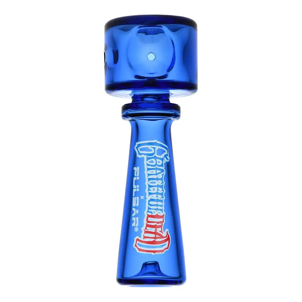 Grateful Dead X Pulsar Geometric Glass Spoon Pipe | 4.25" 1