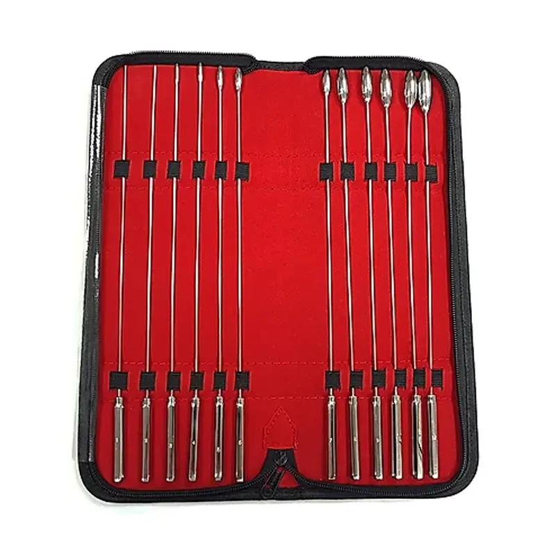Stainless Steel 12-Piece Rosebud Dilator Set 1