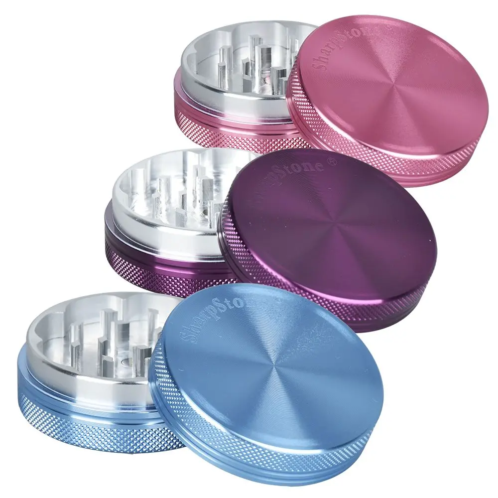 Sharpstone Solid Top Metal Grinder | 2Pc | 2.2" 1