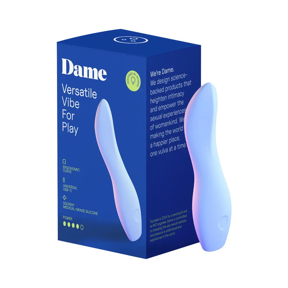 Dame Dip 2.0 Classic Vibrator Periwinkle 1