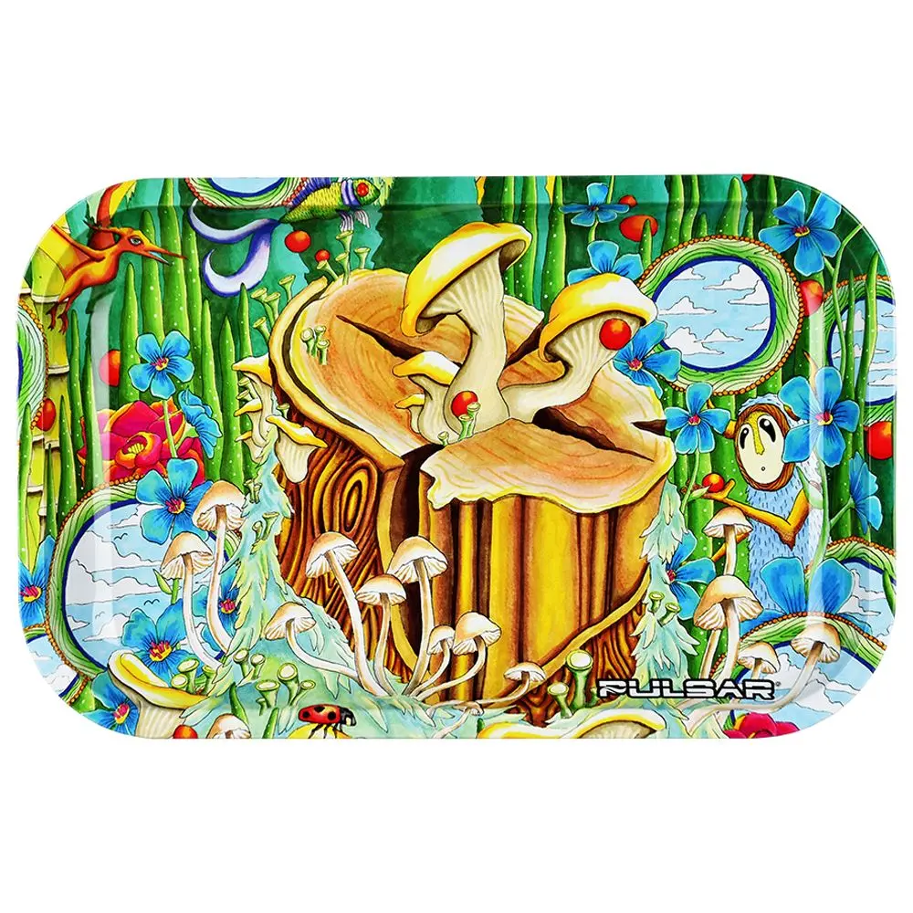 Pulsar Metal Rolling Tray - Where Love Is Alive / 11"X7" 1