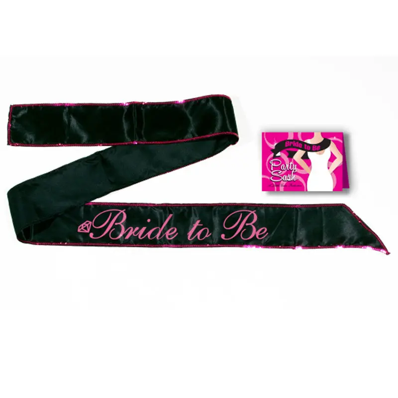 G.I.T.D. Bride To Be Sash Pink 1