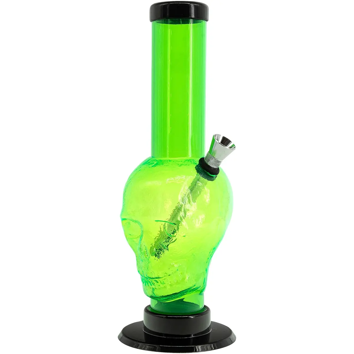 Acrylic Skull Bong9-12" - Multiple Colors 1