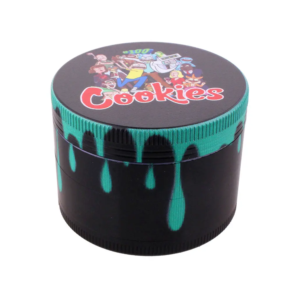 Color Drip Aluminum 4-Piece Herb Grinder 1