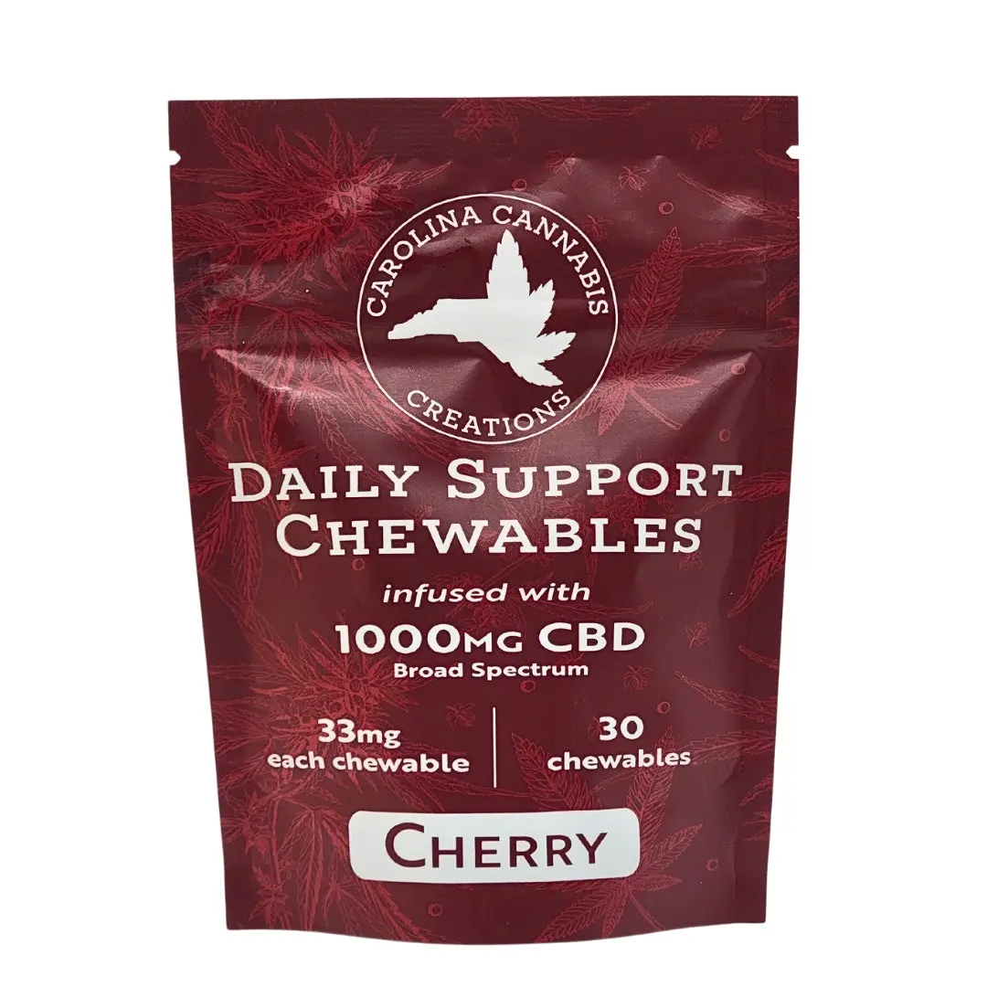 Soothe Chewables | Delta 8 | Watermelon 20Ct Bag | Carolina Cannabis Creations 1