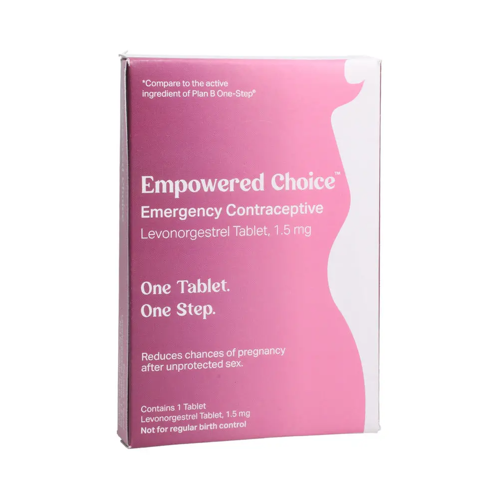 Versea Empowered Choice Emergency Contraception Single Levonorgestrel 1.5 Mg Tablet 1