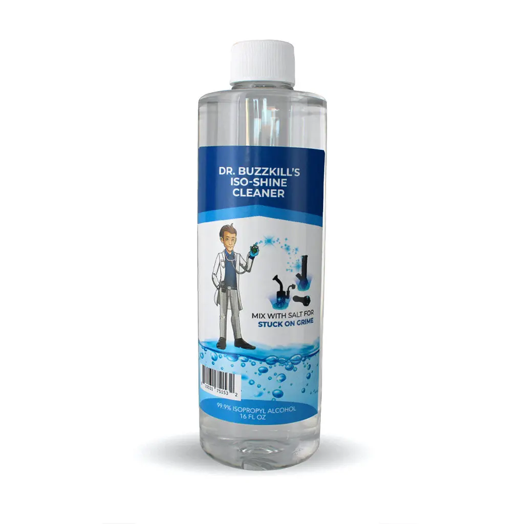 Dr. Buzzkill: Iso Shine Alcohol Cleaner 16Oz 1