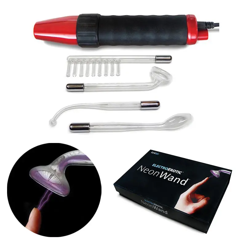 Kl Neon Wand Red Handle/Purple Electrode (Us) 1